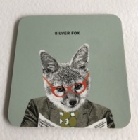 ''Silver Fox'' Coaster by Scaffardi